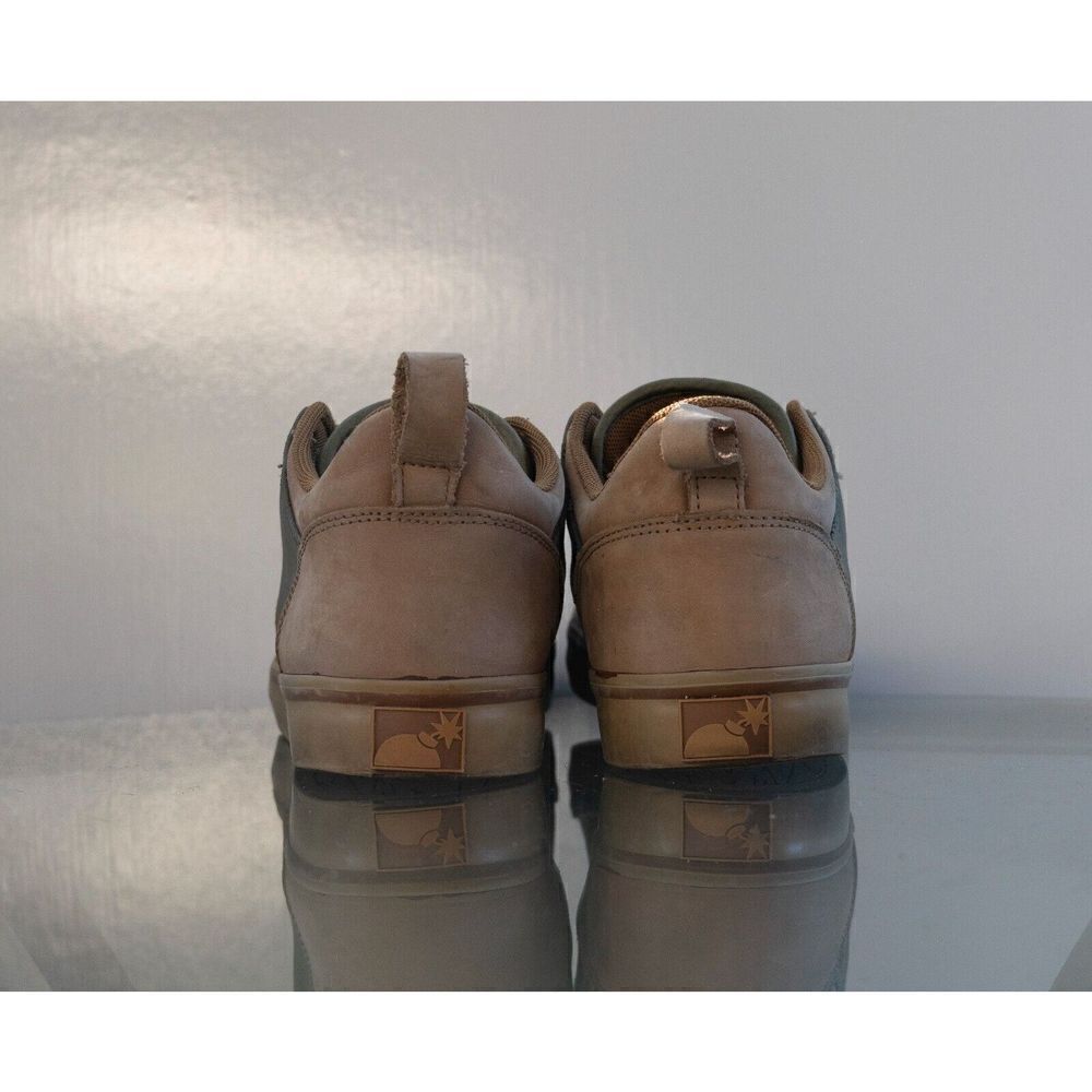 The HUNDREDS ADAM BOMB RILEY F13P210005 LOW OLIVE GREEN BROWN CANVAS NUBUCK 10.5 - Picture 5 of 10